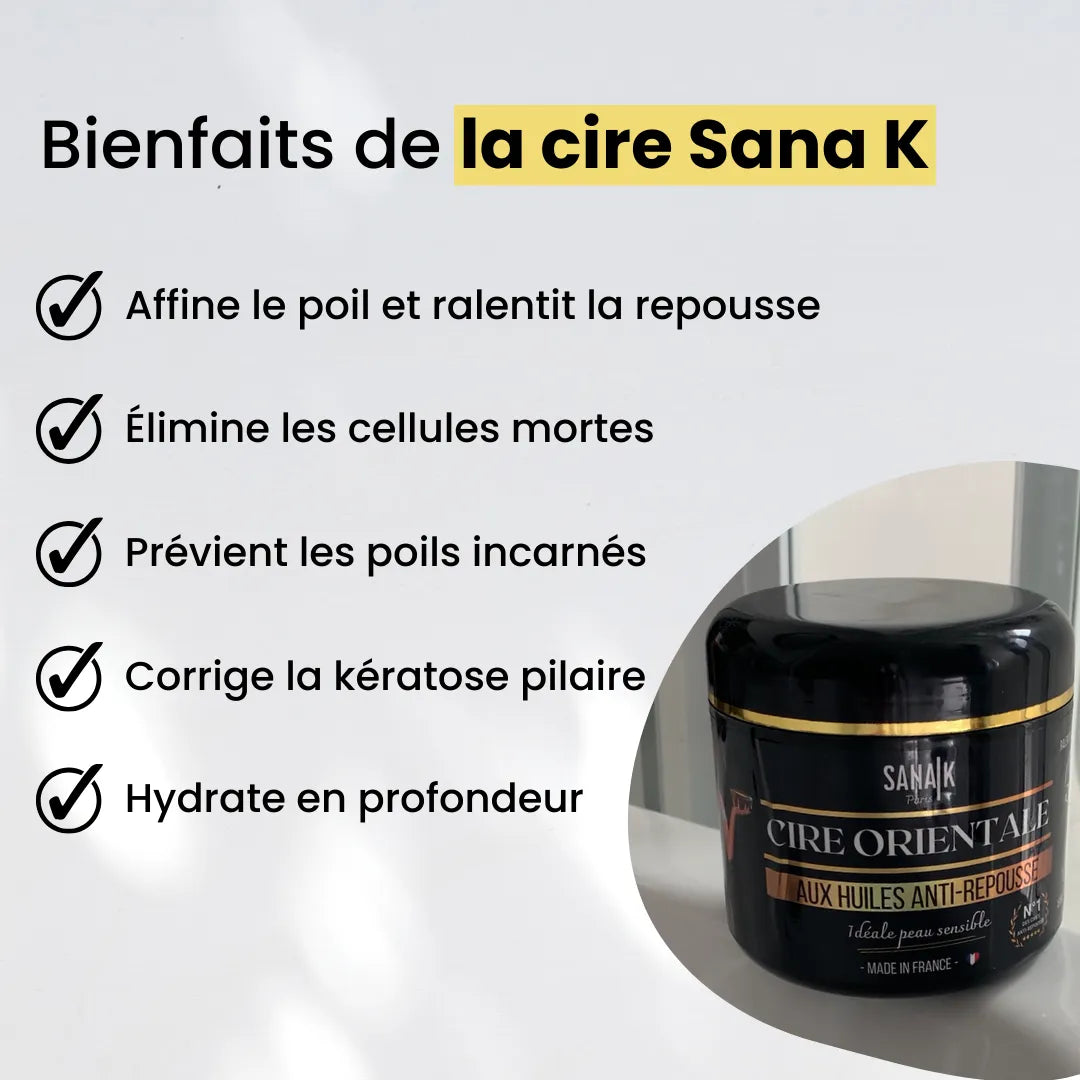ORIENTAL WAX WITH OILS FORMAT XL