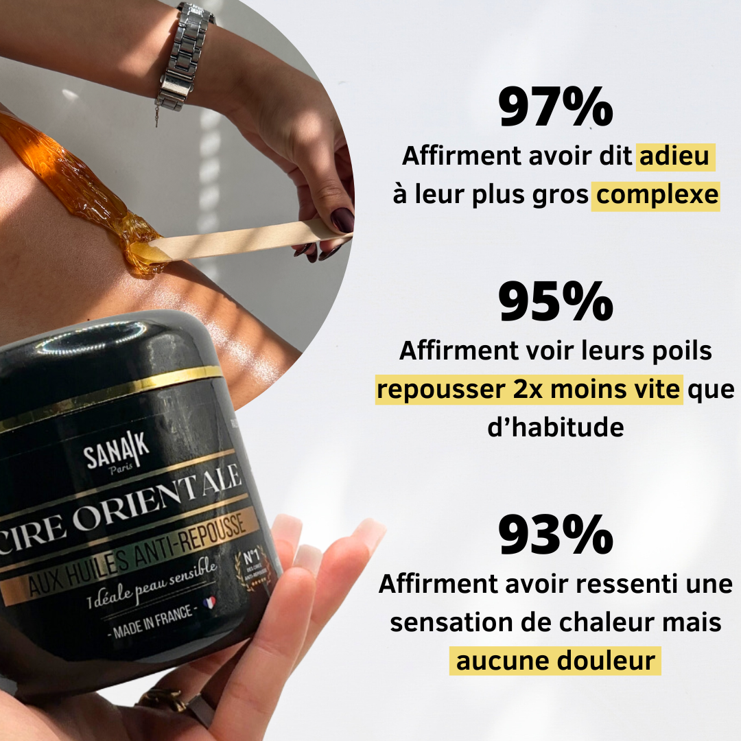 CIRE ORIENTALE AUX HUILES 300G