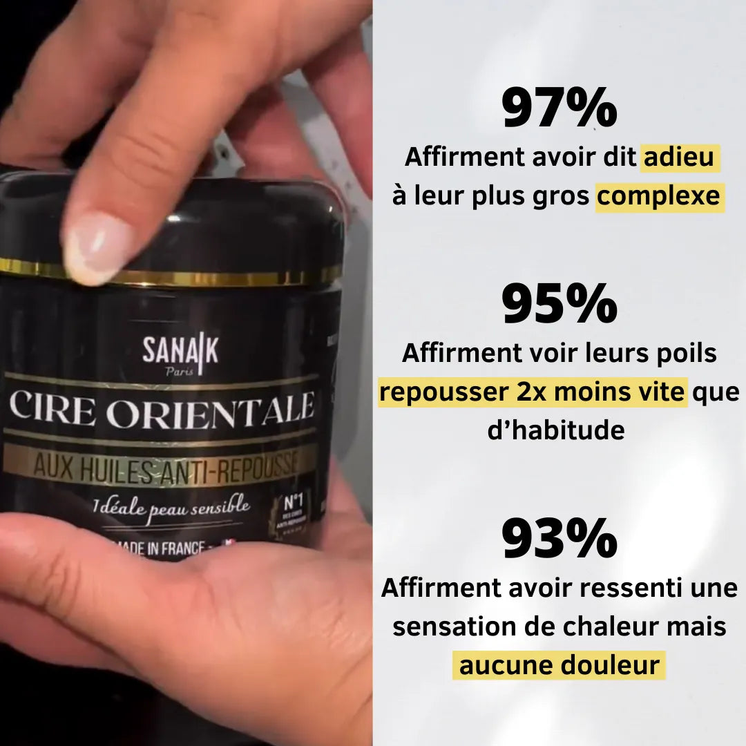 ORIENTAL WAX WITH OILS FORMAT XL