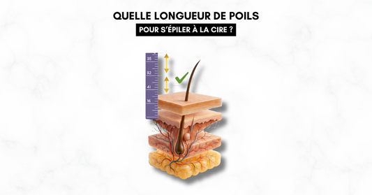 Quelle longueur de poils pour s’épiler à la cire ?