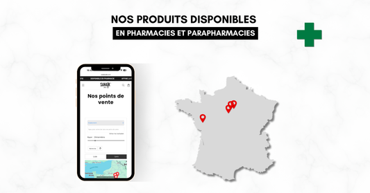 Nos produits sont aussi disponibles en pharmacie !
