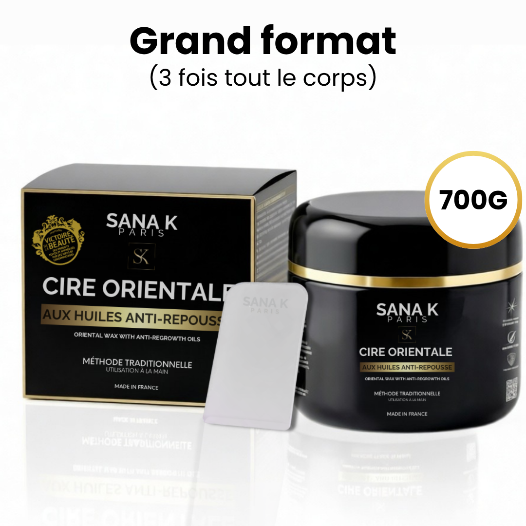 CIRE ORIENTALE AUX HUILES ANTI-REPOUSSE